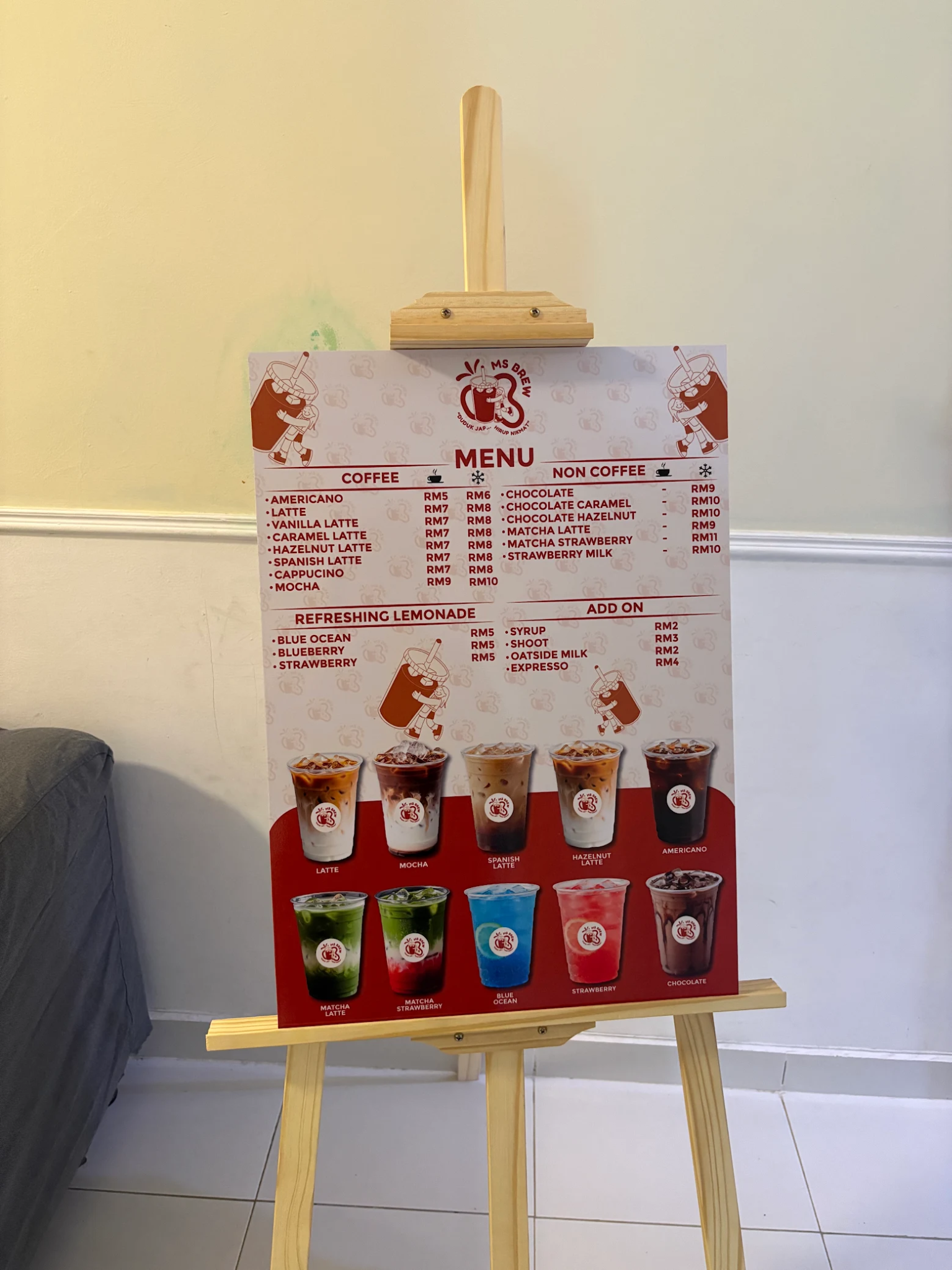 Menu display hasil ZIQgraphix untuk pelanggan Miraitika Sisis